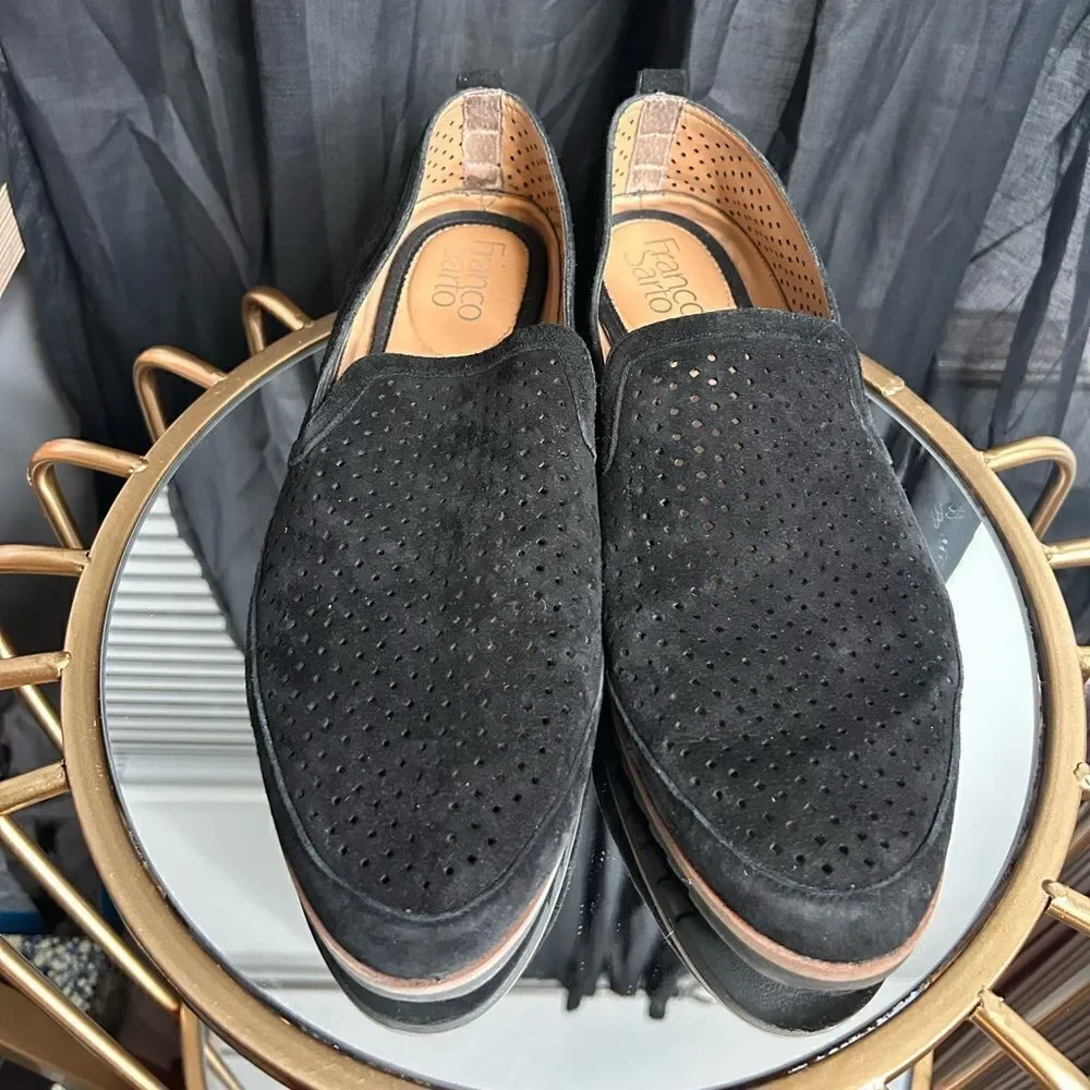 Franco Sarto Hadrea Perforated Loafers